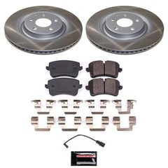 Power Stop SC6139 - Rear Z17 Evolution Pad And Semi-Coated Rotor Kit vehicle fitment brake part