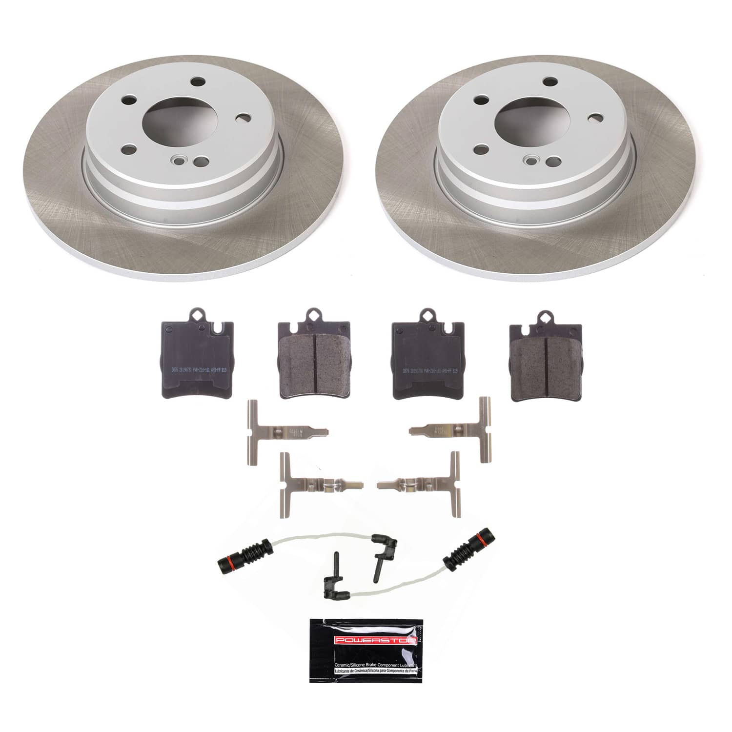 Power Stop SC621 - Rear Z17 Evolution Pad And Semi-Coated Rotor Kit vehicle fitment brake part