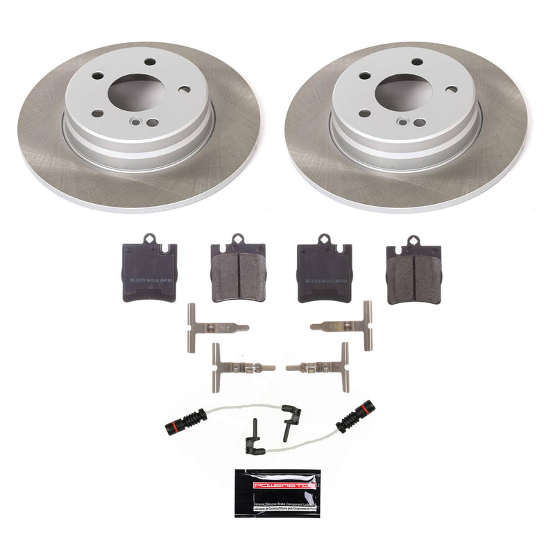 Power Stop SC621 - Rear Z17 Evolution Pad And Semi-Coated Rotor Kit vehicle fitment brake part