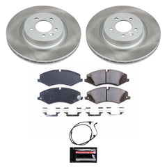Power Stop SC6228 - Front Z17 Evolution Pad And Semi-Coated Rotor Kit vehicle fitment brake part