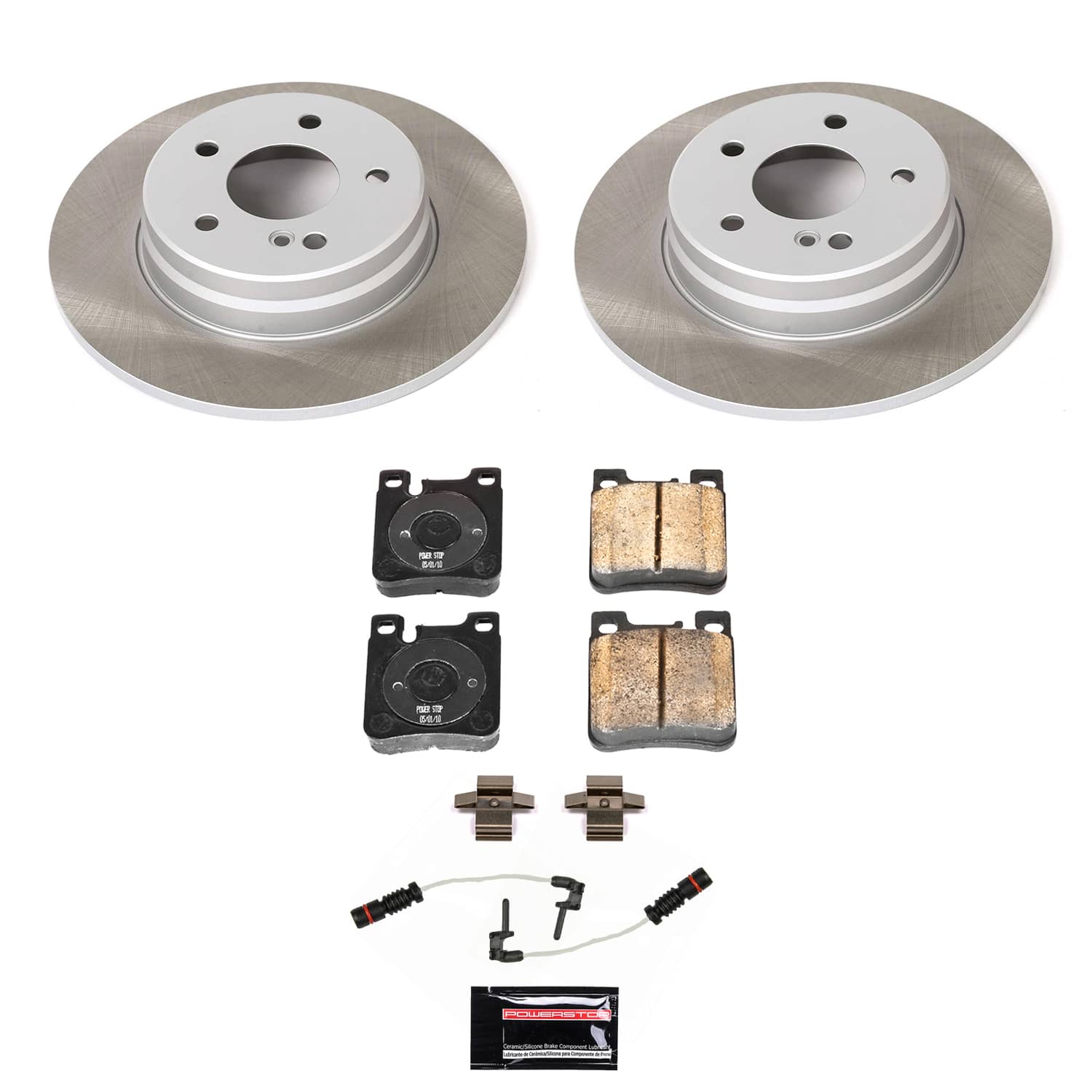 Power Stop SC624 - Rear Z17 Evolution Pad And Semi-Coated Rotor Kit vehicle fitment brake part