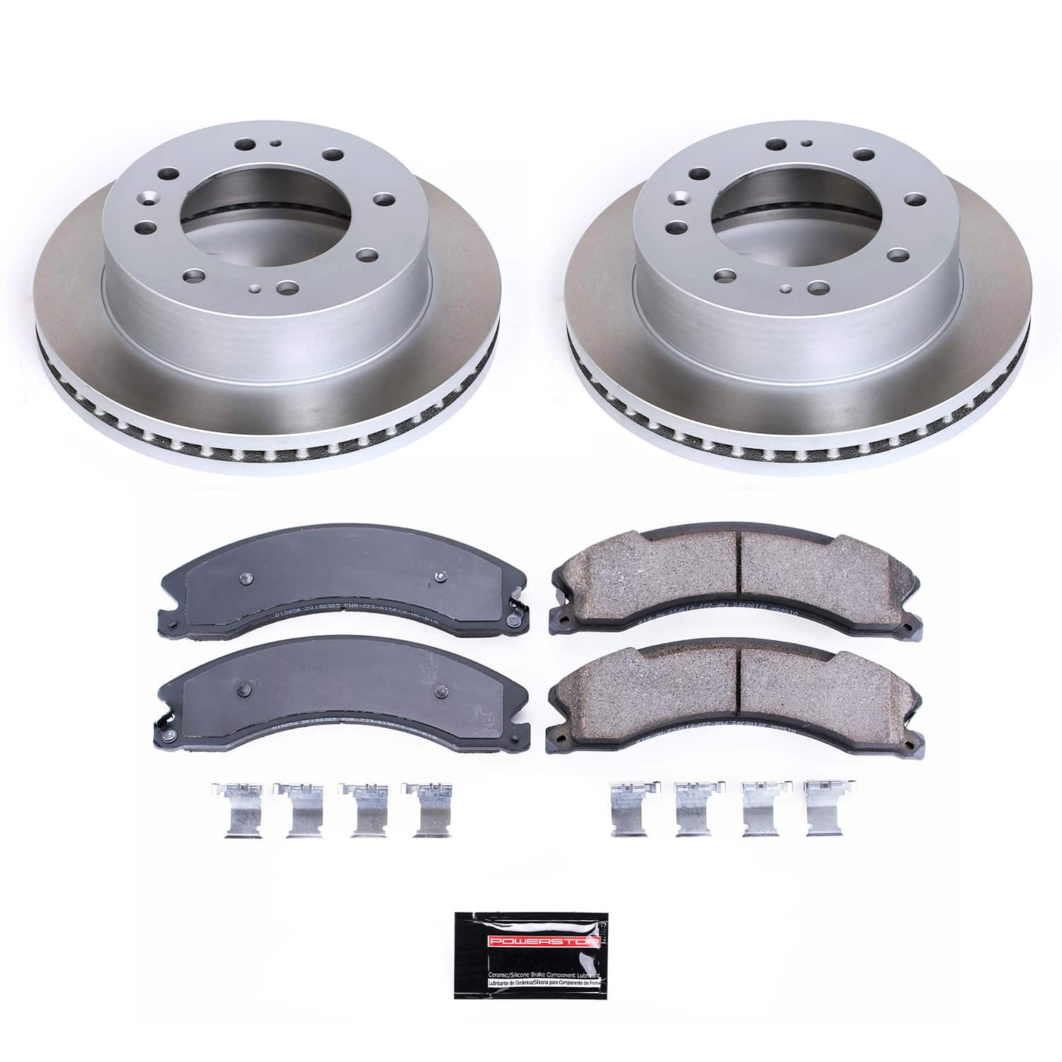 Power Stop SC6258 - Front Z17 Evolution Pad And Semi-Coated Rotor Kit vehicle fitment brake part