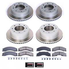 Power Stop SC6259 - Front And Rear Z17 Evolution Pad And Semi-Coated Rotor Kit vehicle fitment brake part