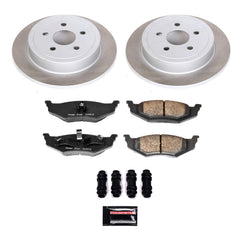 Power Stop SC6266 - Rear Z17 Evolution Pad And Semi-Coated Rotor Kit vehicle fitment brake part