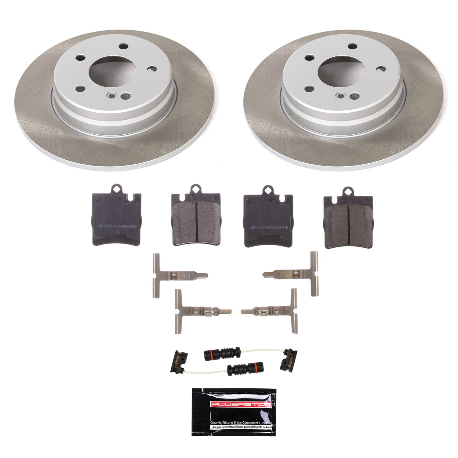Power Stop SC627 - Rear Z17 Evolution Pad And Semi-Coated Rotor Kit vehicle fitment brake part
