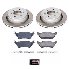 Power Stop SC6271 - Rear Z17 Evolution Pad And Semi-Coated Rotor Kit vehicle fitment brake part