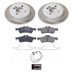 Power Stop SC6280 - Rear Z17 Evolution Pad And Semi-Coated Rotor Kit vehicle fitment brake part