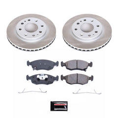 Power Stop SC6290 - Front Z17 Evolution Pad And Semi-Coated Rotor Kit vehicle fitment brake part
