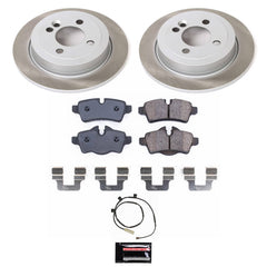 Power Stop SC6331 - Rear Z17 Evolution Pad And Semi-Coated Rotor Kit vehicle fitment brake part