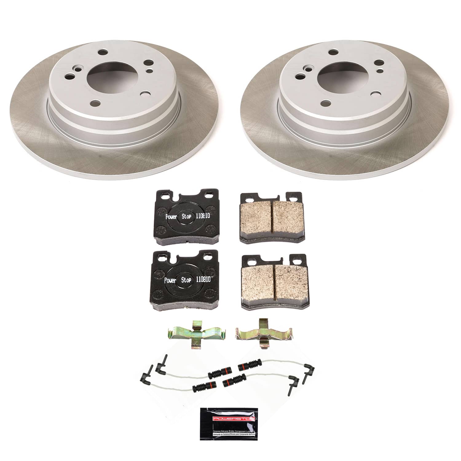 Power Stop SC6333 - Rear Z17 Evolution Pad And Semi-Coated Rotor Kit vehicle fitment brake part