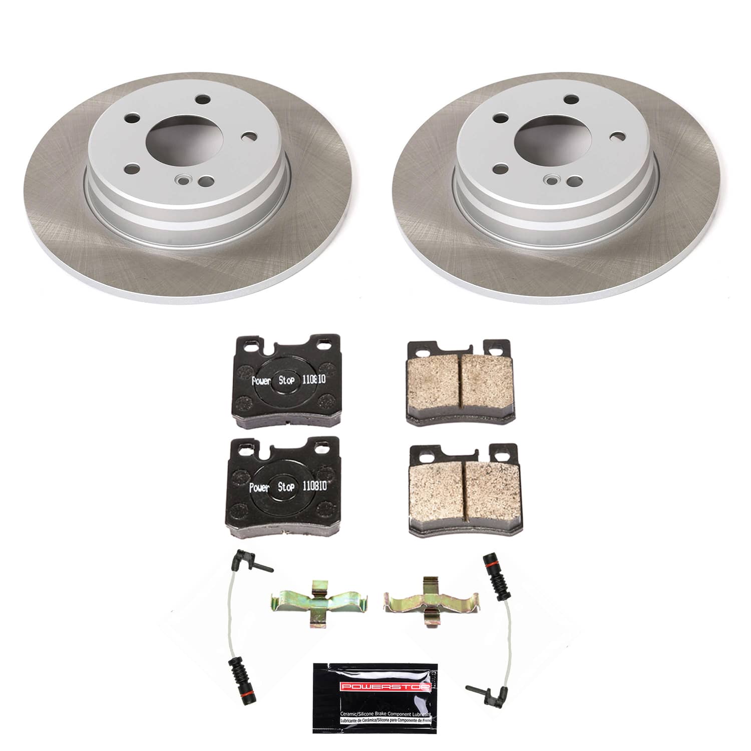 Power Stop SC6340 - Rear Z17 Evolution Pad And Semi-Coated Rotor Kit vehicle fitment brake part