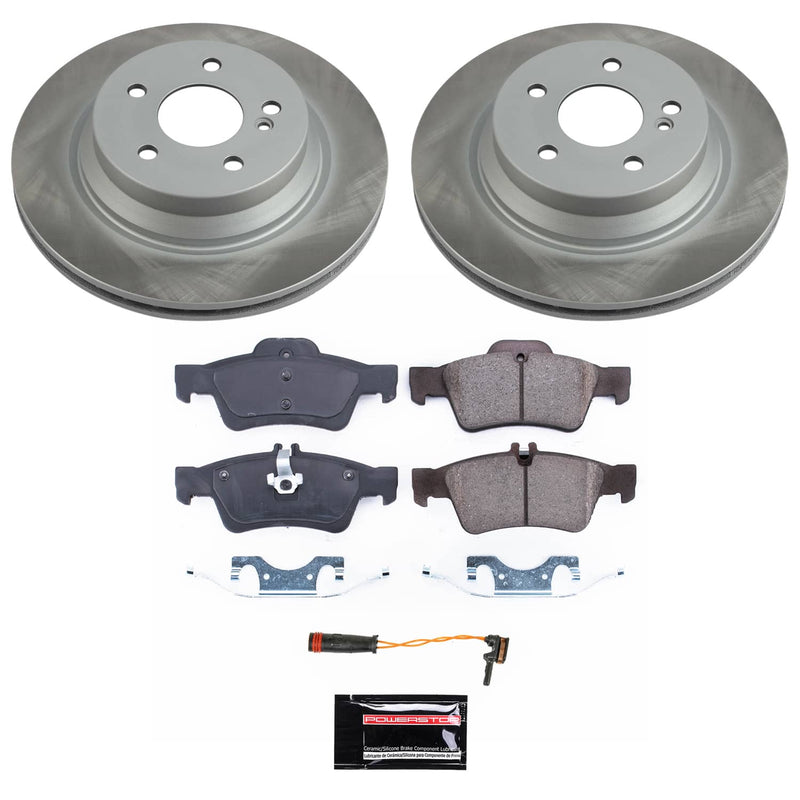 Power Stop SC6359 - Rear Z17 Evolution Pad And Semi-Coated Rotor Kit vehicle fitment brake part