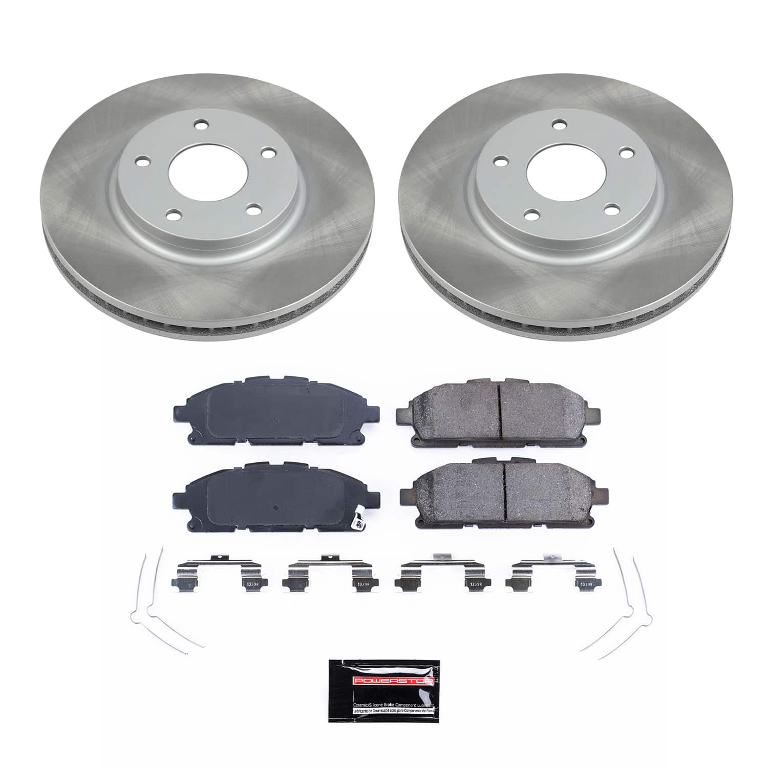 Power Stop SC6360 - Front Z17 Evolution Pad And Semi-Coated Rotor Kit vehicle fitment brake part