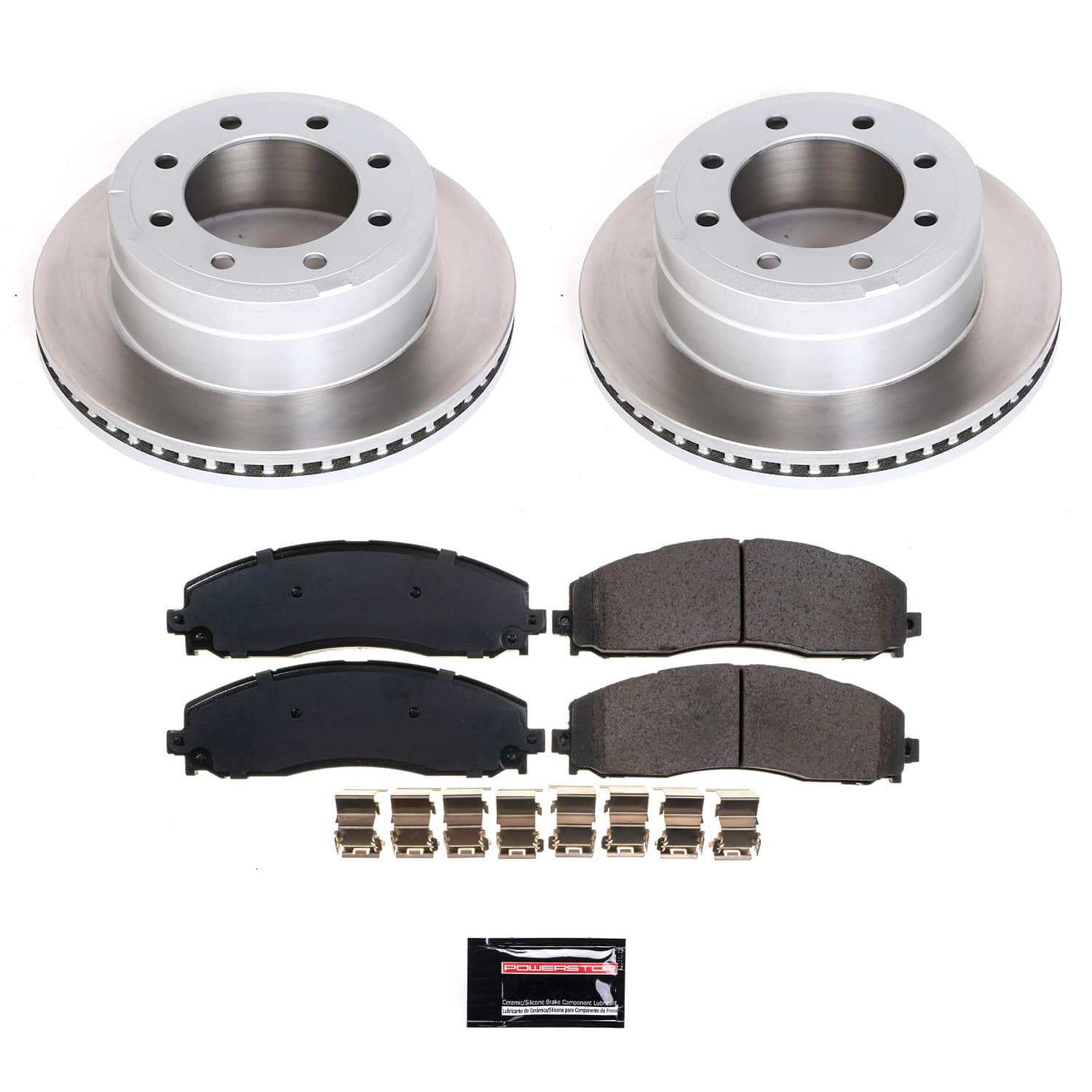 Power Stop SC6407 - Rear Z17 Evolution Pad And Semi-Coated Rotor Kit vehicle fitment brake part