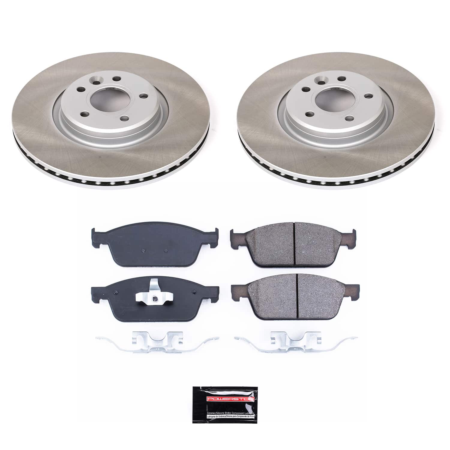Power Stop SC6479 - Front Z17 Evolution Pad And Semi-Coated Rotor Kit vehicle fitment brake part