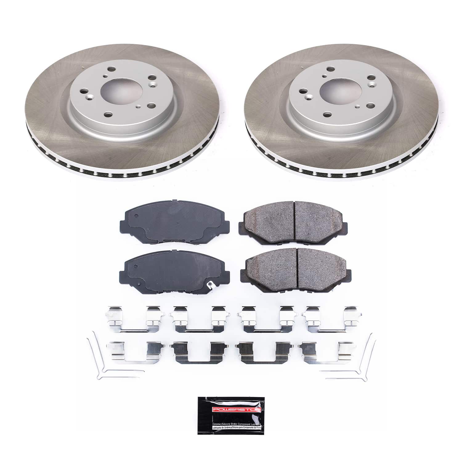 Power Stop SC6488 - Front Z17 Evolution Pad And Semi-Coated Rotor Kit vehicle fitment brake part