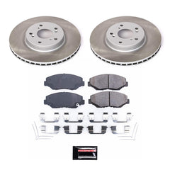Power Stop SC6488 - Front Z17 Evolution Pad And Semi-Coated Rotor Kit vehicle fitment brake part