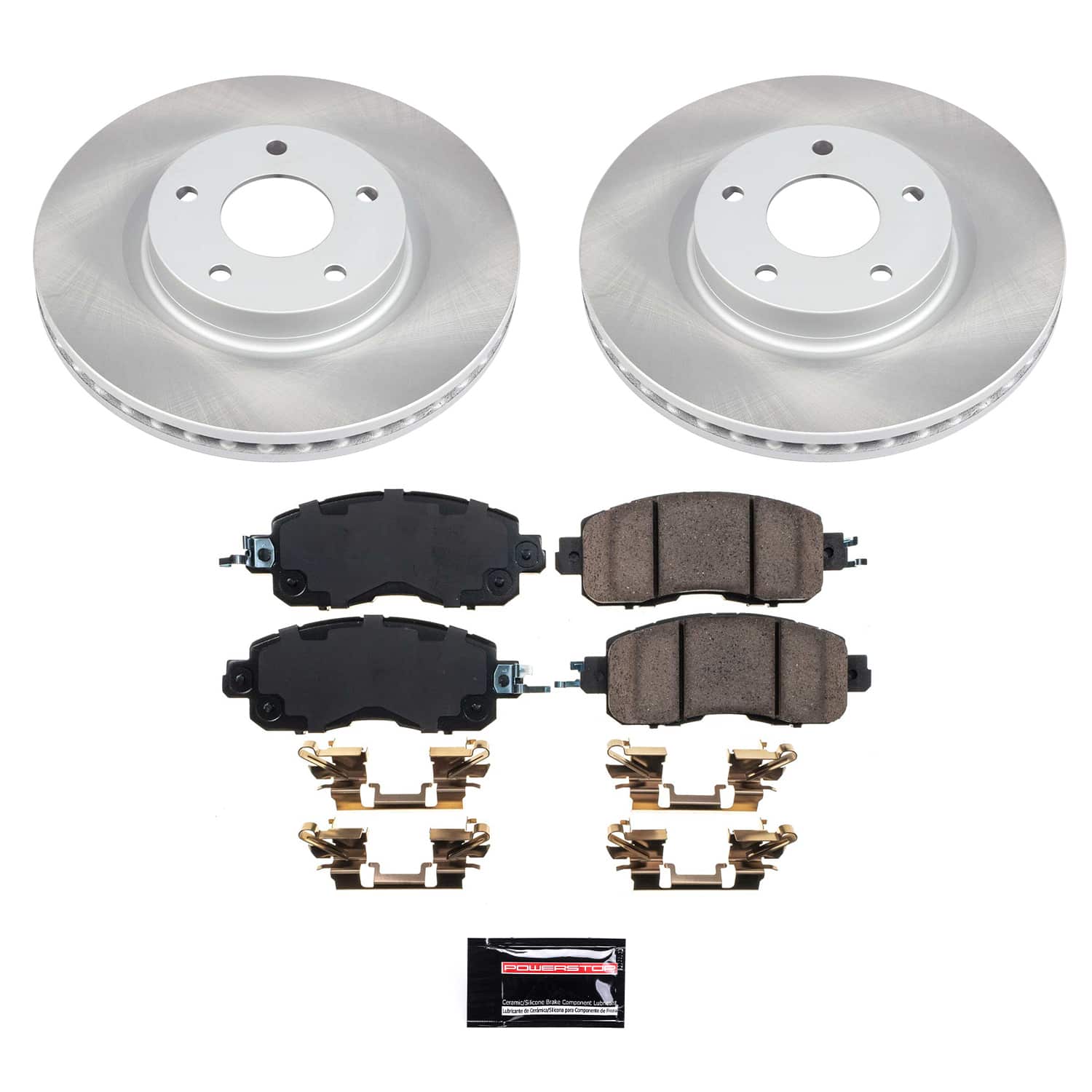 Power Stop SC6494 - Front Z17 Evolution Pad And Semi-Coated Rotor Kit vehicle fitment brake part