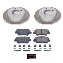 Power Stop SC6502 - Rear Z17 Evolution Pad And Semi-Coated Rotor Kit vehicle fitment brake part