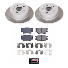 Power Stop SC6520 - Rear Z17 Evolution Pad And Semi-Coated Rotor Kit vehicle fitment brake part