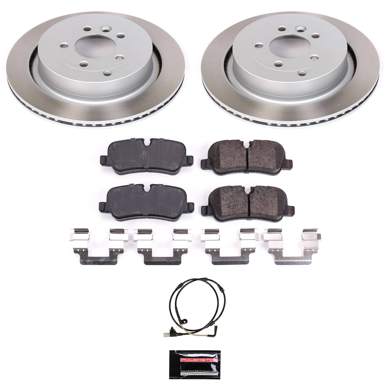 Power Stop SC6564 - Rear Z17 Evolution Pad And Semi-Coated Rotor Kit vehicle fitment brake part