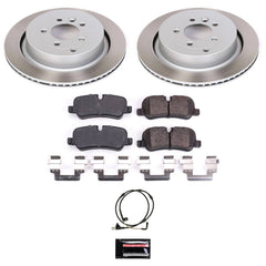 Power Stop SC6564 - Rear Z17 Evolution Pad And Semi-Coated Rotor Kit vehicle fitment brake part