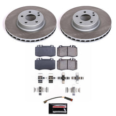 Power Stop SC6601 - Front Z17 Evolution Pad And Semi-Coated Rotor Kit vehicle fitment brake part
