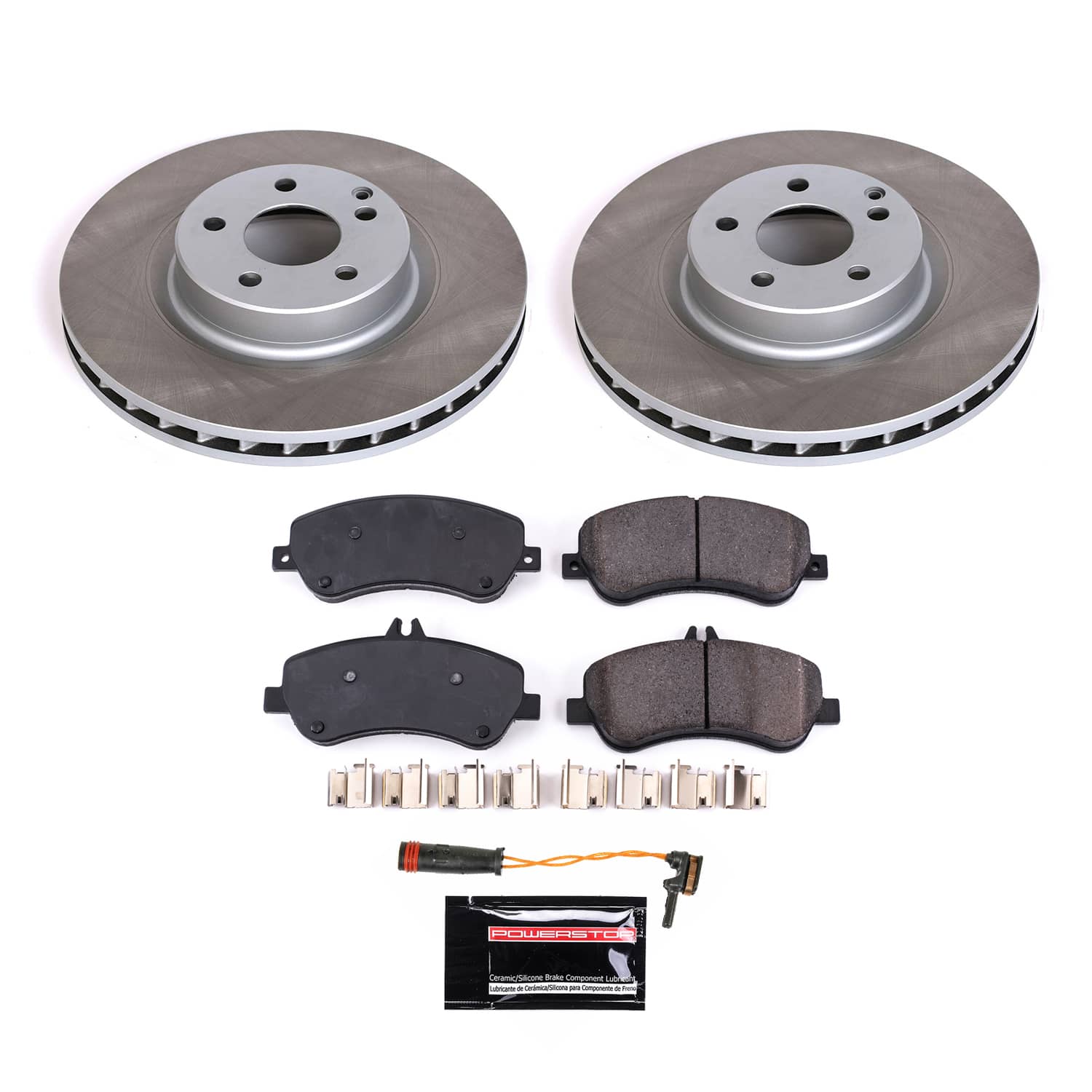 Power Stop SC6603 - Front Z17 Evolution Pad And Semi-Coated Rotor Kit vehicle fitment brake part
