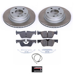 Power Stop SC6656 - Rear Z17 Evolution Pad And Semi-Coated Rotor Kit vehicle fitment brake part