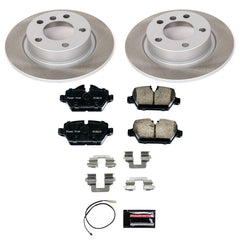 Power Stop SC6664 - Rear Z17 Evolution Pad And Semi-Coated Rotor Kit vehicle fitment brake part