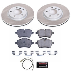 Power Stop SC6665 - Front Z17 Evolution Pad And Semi-Coated Rotor Kit vehicle fitment brake part