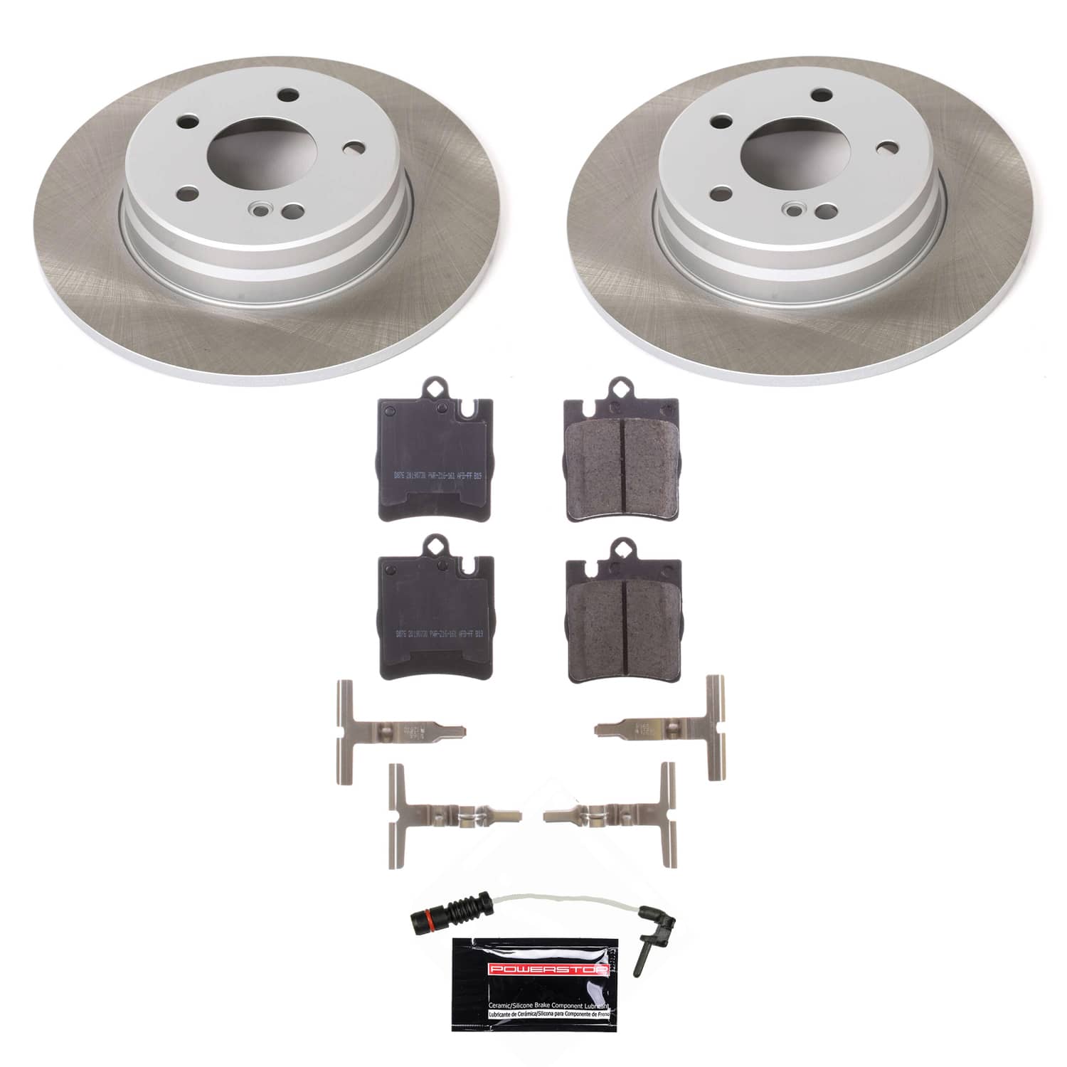 Power Stop SC6697 - Rear Z17 Evolution Pad And Semi-Coated Rotor Kit vehicle fitment brake part