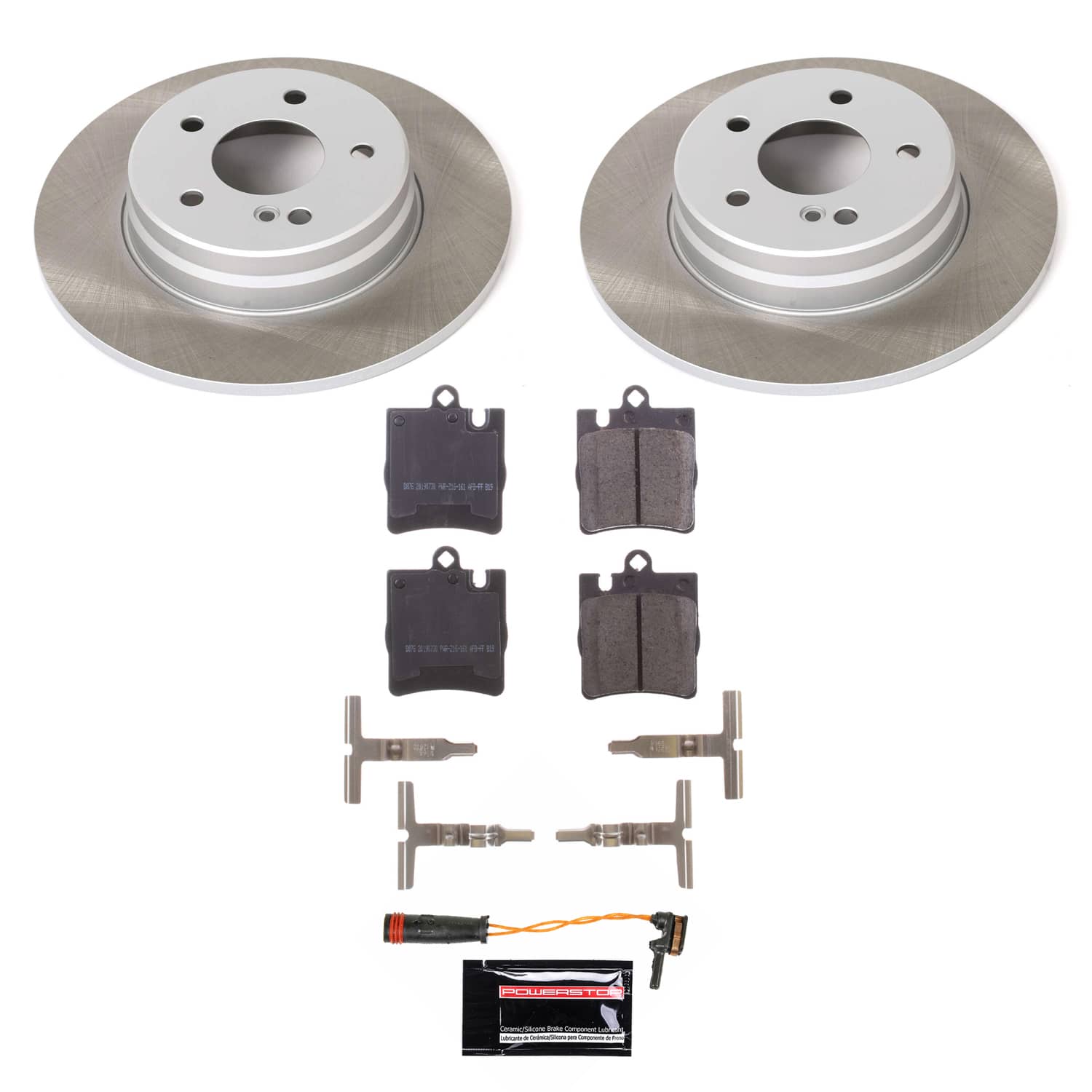 Power Stop SC6698 - Rear Z17 Evolution Pad And Semi-Coated Rotor Kit vehicle fitment brake part