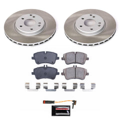 Power Stop SC6702 - Front Z17 Evolution Pad And Semi-Coated Rotor Kit vehicle fitment brake part