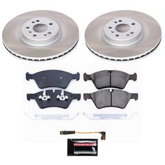 Power Stop SC6706 - Front Z17 Evolution Pad And Semi-Coated Rotor Kit vehicle fitment brake part