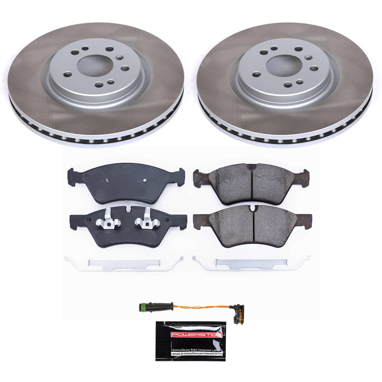 Power Stop SC6709 - Front Z17 Evolution Pad And Semi-Coated Rotor Kit vehicle fitment brake part