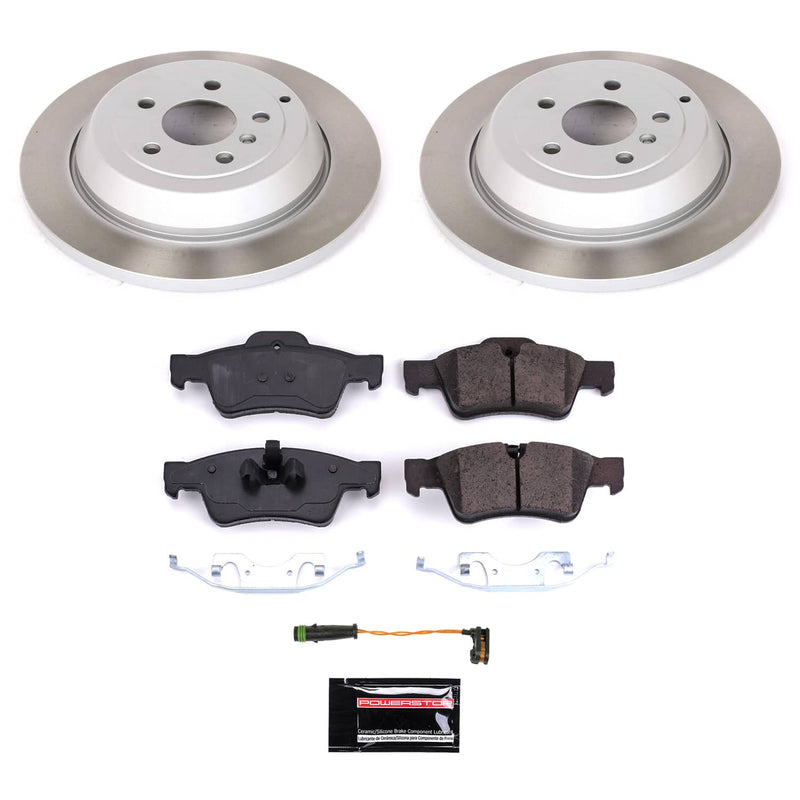 Power Stop SC6712 - Rear Z17 Evolution Pad And Semi-Coated Rotor Kit vehicle fitment brake part