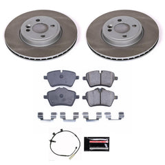 Power Stop SC6741 - Front Z17 Evolution Pad And Semi-Coated Rotor Kit vehicle fitment brake part