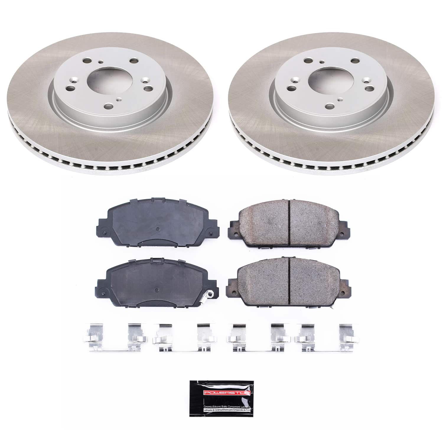 Power Stop SC6777 - Front Z17 Evolution Pad And Semi-Coated Rotor Kit vehicle fitment brake part