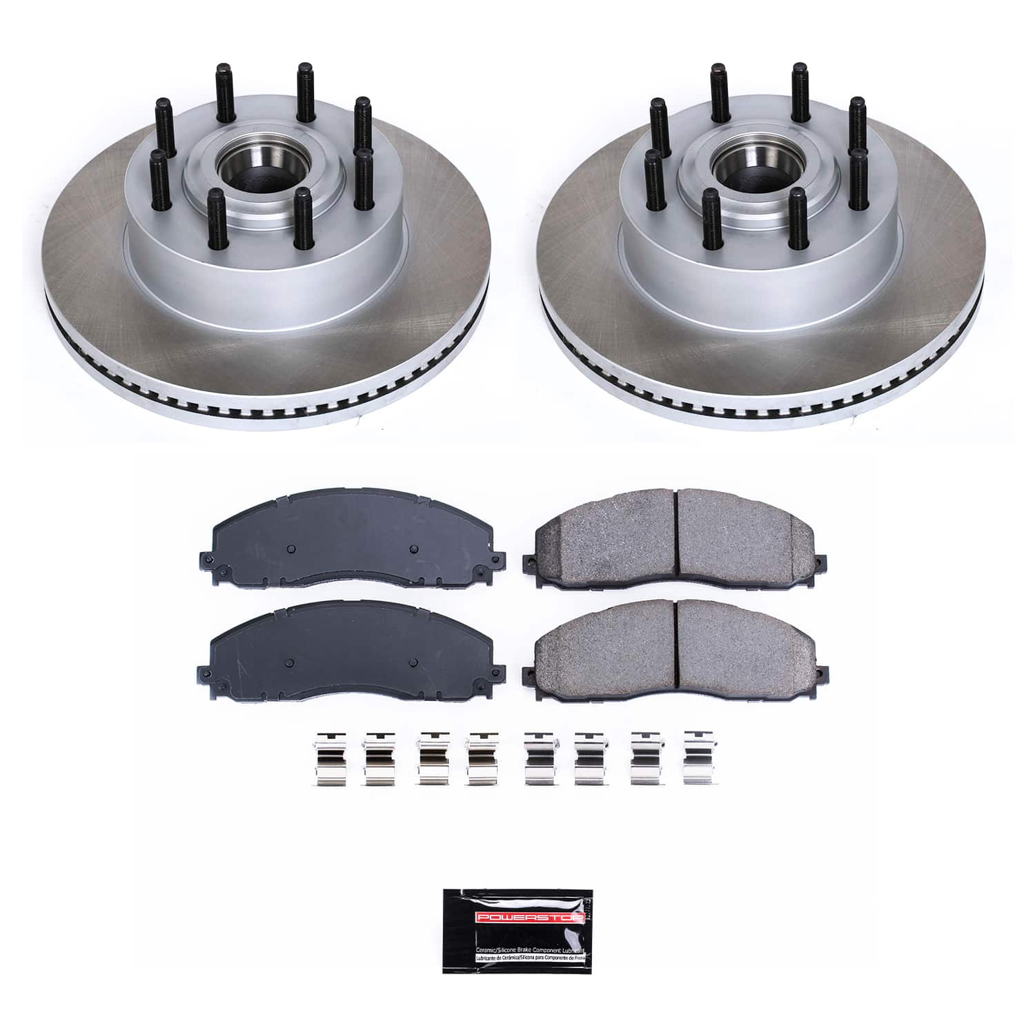 Power Stop SC6821 - Front Z17 Evolution Pad And Semi-Coated Rotor Kit vehicle fitment brake part