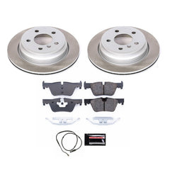 Power Stop SC6852 - Rear Z17 Evolution Pad And Semi-Coated Rotor Kit vehicle fitment brake part