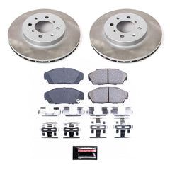 Power Stop SC688 - Front Z17 Evolution Pad And Semi-Coated Rotor Kit vehicle fitment brake part
