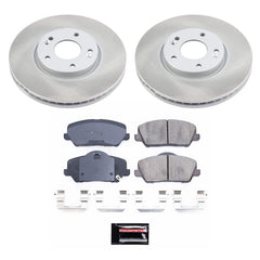 Power Stop SC6935 - Front Z17 Evolution Pad And Semi-Coated Rotor Kit vehicle fitment brake part