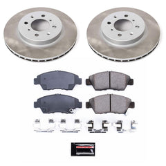 Power Stop SC694 - Front Z17 Evolution Pad And Semi-Coated Rotor Kit vehicle fitment brake part