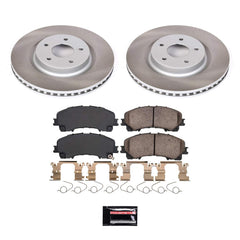 Power Stop SC6944 - Front Z17 Evolution Pad And Semi-Coated Rotor Kit vehicle fitment brake part