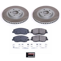 Power Stop SC6951 - Front Z17 Evolution Pad And Semi-Coated Rotor Kit vehicle fitment brake part