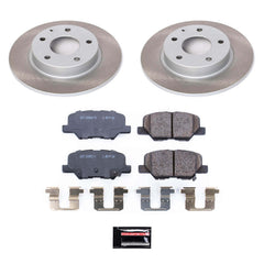 Power Stop SC6962 - Rear Z17 Evolution Pad And Semi-Coated Rotor Kit vehicle fitment brake part