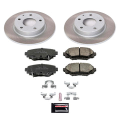 Power Stop SC6963 - Rear Z17 Evolution Pad And Semi-Coated Rotor Kit vehicle fitment brake part