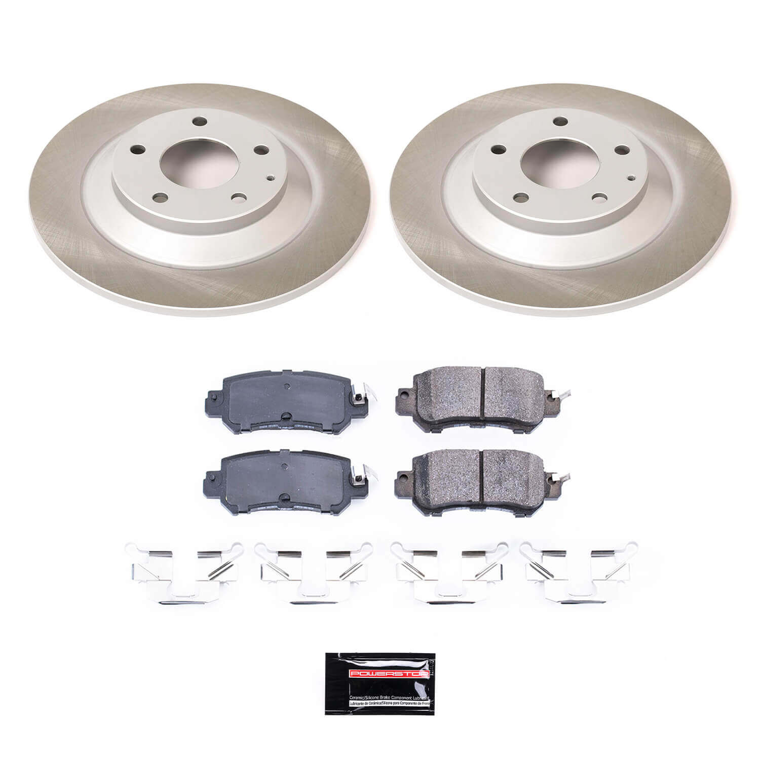 Power Stop SC6964 - Rear Z17 Evolution Pad And Semi-Coated Rotor Kit vehicle fitment brake part