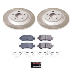 Power Stop SC6964 - Rear Z17 Evolution Pad And Semi-Coated Rotor Kit vehicle fitment brake part
